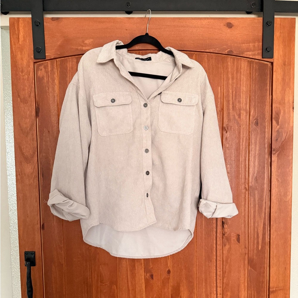 Corduroy long sleeve